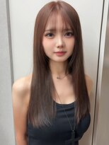 ボタン ハカタ(VOTAN hakata)&nbsp;◎ 暗めカラー/前髪/顔まわりカット/ブラウンベージュ/博多 ◎