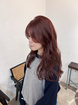 ワイス(WYETH) レッドブラウン×レイヤーカット