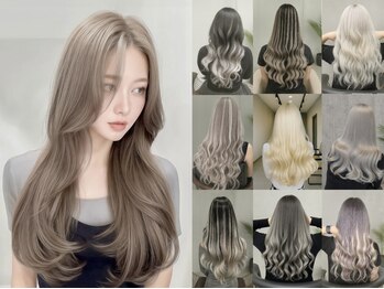 エミス(EMIITH)の写真/人毛100％シールエクステでナチュラルな仕上がりに。エクステ経験豊富なstylist在籍！イメチェンにも◎