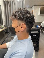 レベル 葛西店(LEVEL)&nbsp;スペインカール スパイラルパーマ メンズカット 葛西メンズ