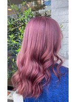 エントランスデパーチャー(ENTRANCE DEPARTURE)&nbsp;【YuKuRu    HAIR    FACTORY】ピンクカラー