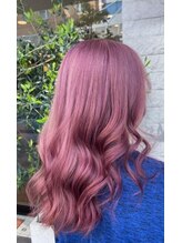 エントランスデパーチャー(ENTRANCE DEPARTURE) 【YuKuRu HAIR FACTORY】ピンクカラー