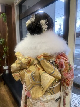 アンフルール(Un Fleur) 成人式シニヨン