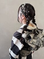 ラトリエコンタン(L´atelier Content)&nbsp;【asuka】水引 金箔 成人式ヘア 卒業式ヘア 袴ヘア 振袖ヘア