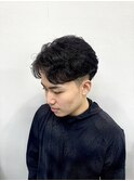 毛流れニュアンスパーマ