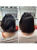 縮毛矯正 弱酸性ストレート 髪質改善ストレート 美髪