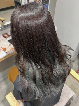 ラピスタ 池袋(Lapista) 韓国ヘアハッシュカットダブルハイライトカラー【Lapista池袋】