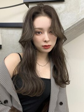 ミリ(mm) レイヤーカット オリーブベージュ カラー 韓国 髪質改善 仙台