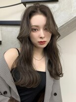 ミリ(mm) レイヤーカット オリーブベージュ カラー 韓国 髪質改善 仙台