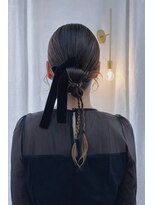 エルバイラビス 大宮(elu by lovis)&nbsp;《あやね》ヘアセット／リボンカチモリ