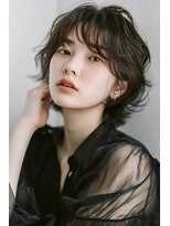 クート 久喜(ku-to) 【30代40代50代にオススメ】大人ショートにパーマでで上品に