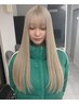 カット+ケアブリーチon透明感カラー¥25400→¥20000
