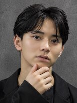 アウル 心斎橋(owl) ニュアンスパーマ×フェザーパーマ×センターパート×men's