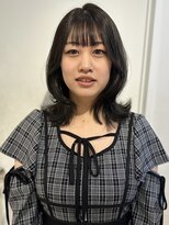 アンプフォーヘア 栄 矢場町(amp for hair.)&nbsp;ミディアムレイヤーボブ