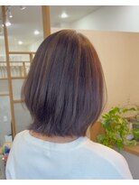 ロッカ(ROCCA)&nbsp;ダークアッシュ透明感グレージュ×大人外ハネボブ