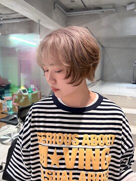 ローウェ 立川(Louwe) ショートstyle グラデーションカラー