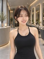 アース 大曽根店(HAIR&MAKE EARTH)&nbsp;丸みショートスタイル　くびれショート