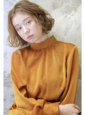 LuTa吉祥寺☆ハイトーンベージュ×波打ちウェーブ
