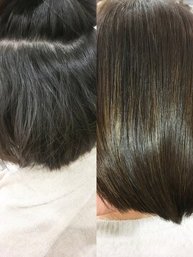 ジェム(GEM) ＊*Gem Garden*＊なりたい質感が叶う☆ツヤサラ縮毛矯正１２