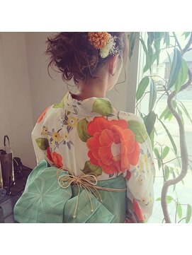 アルベリーヘアーアンドスパ 掛川中央店(ALBELY hair&spa) ゆるふあアップ