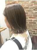 フォギーベージュボブ