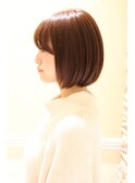 【30代40代50代】カットで決まる大人可愛いボブスタイル