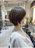 シンプルな大人可愛いショート［新百合ヶ丘］