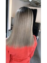 ラフ 難波店(LAFF)&nbsp;#黒髪#ボブルフ#ネビージュ#小顔#ワンレン