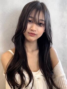 オリンテ バイ レシッド 表参道(orente by rcid) 韓国顔周りレイヤーロング艶髪グレージュグレーベージュ髪質改善