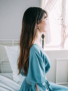 ディンプル 越谷駅前(DiMPlE) ニュアンスロング　越谷駅前美容室　越谷美容室