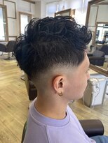 コワファースト 大分(COIFF1RST)&nbsp;フェードアップバングスタイル