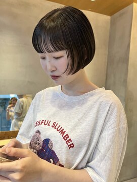 ニコ トウキョウ(nico TOKYO) ボブミニボブ切りっぱなしボブショートボブ