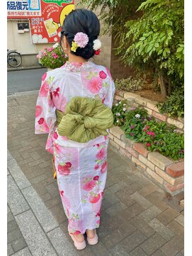 ファーレンピュアスウィート(fahren-pure-suite) 浴衣着付けカジュアルヘアーセットbyNy