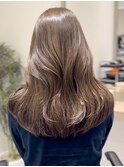 レイヤーカットハイライトショートヘアイルミナカラーオージュア