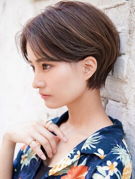 カライングドゥ(ing deux) 大人可愛いマッシュショートボブウルフカット◎30代40代50代60代