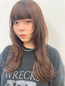 オーセン(Authen.) ロングレイヤーウルフカット