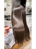 地毛風ストレート/縮毛矯正