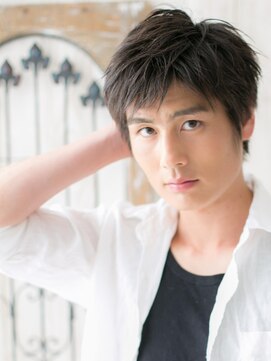 モッズヘアメン 名護大東店(mod's hair men) アッシュオリーブ簡単スタイリングな耳だしショートi名護大東