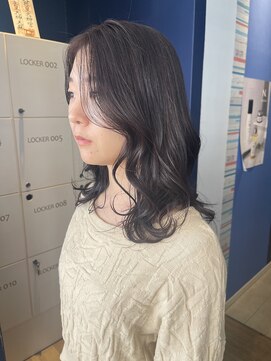 コワファースト 大分(COIFF1RST) ブルーブラック！グレージュカラー