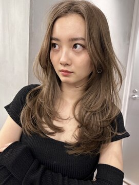 サイン 表参道(SIGN) 韓国ヘアイメチェンハッシュカット似合わせカットレッドブラウン