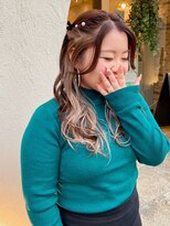 アネーロバイエーケー(ANHELO by AK)&nbsp;コテ巻き / ハーフアレンジ