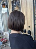切りっぱなしボブ