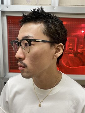 メリケンバーバーショップ トーキョー(MERICAN BARBERSHOP TYO) 黒髪EASYPUNK