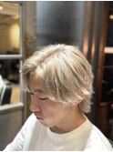 ホワイトグレージュ×6:4パート