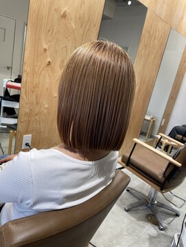 ディードットログ 大和西大寺店(D.Log) ハイトーンボブ