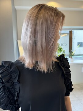 カラーズ(PRIVATE HAIR SALON COLOR'S) 【カラーリスト小栗】ハイトーン◎ホワイトミルクティ