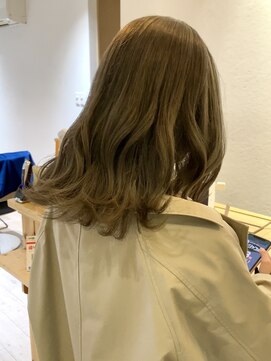 ニコヘアデザイン(NICO hair design) 大人カーキグレージュ