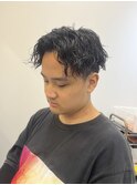 【王道ツイストパーマ】
