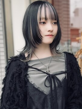 ジェムヘアスタジオ 平塚西口店(Gem Hair Studio) Gem Hair Studio 姉崎　インナーカラー×ウルフ/@gem_anezaki