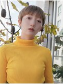 刈り上げマッシュショート